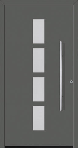 Aluminium-Haustür ThermoSafe Motiv 501