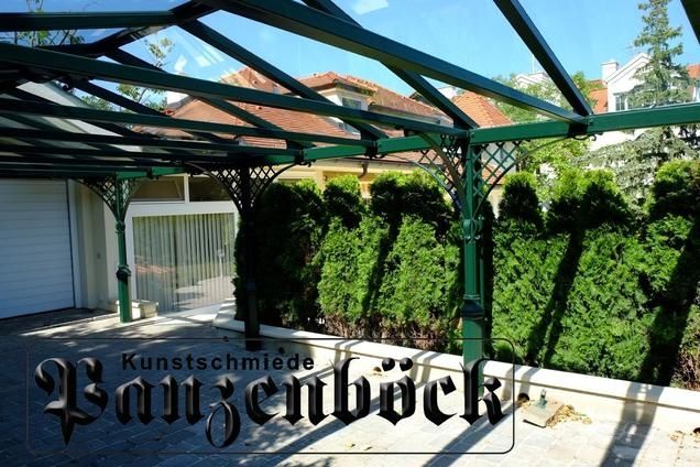 Carport aus Schmiedeeisen - klassisch und hochwertig