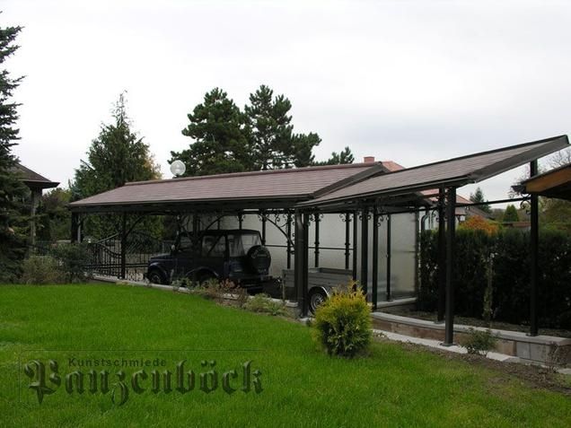 Carport aus Schmiedeeisen - klassisch und hochwertig