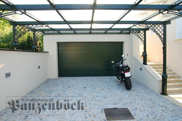 Carport aus Schmiedeeisen - klassisch und hochwertig