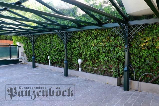 Carport aus Schmiedeeisen - klassisch und hochwertig