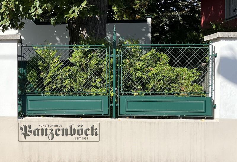 Krippgitterzaun in Wien