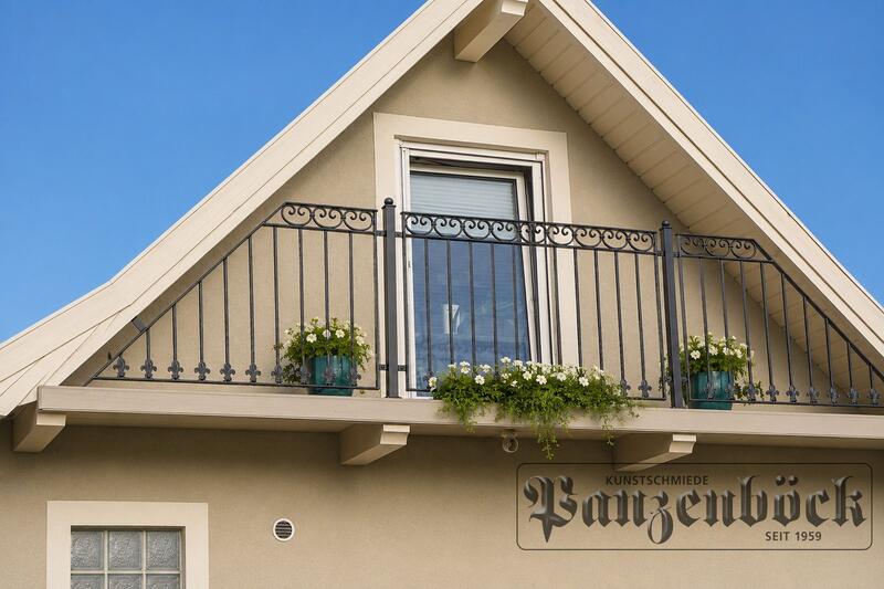 Balkongeländer Schmiedeeisen
