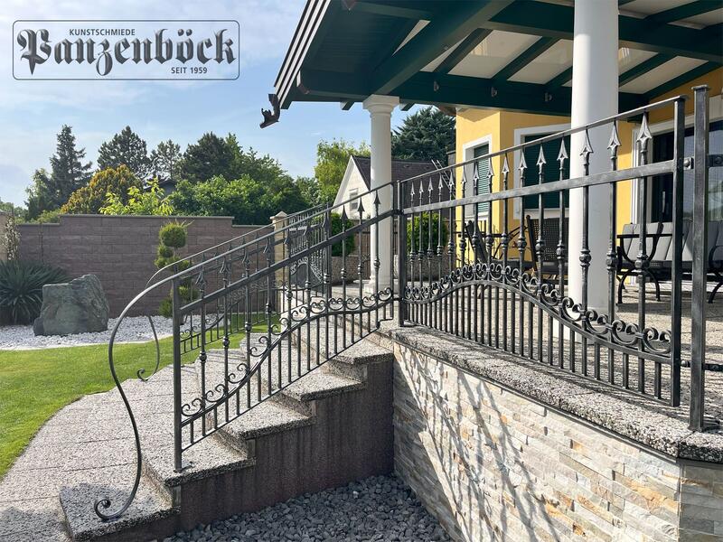 Schmiedeeisen Terrassengeländer