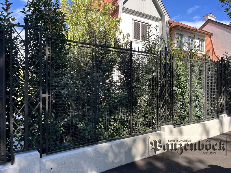 Krippgitterzaun Baden bei Wien Schutzzone