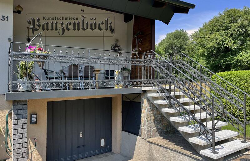 Schmiedeeisen Terrassengeländer