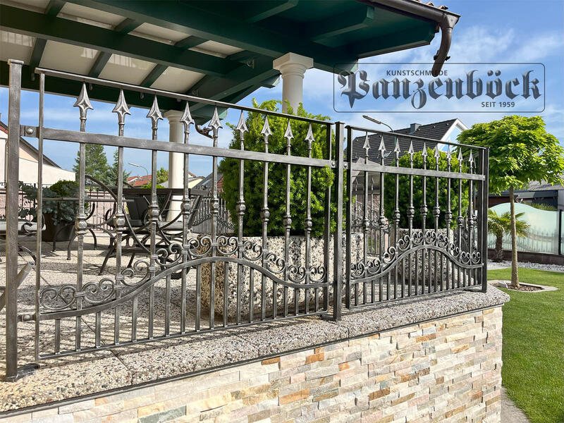 Schmiedeeisen Terrassengeländer